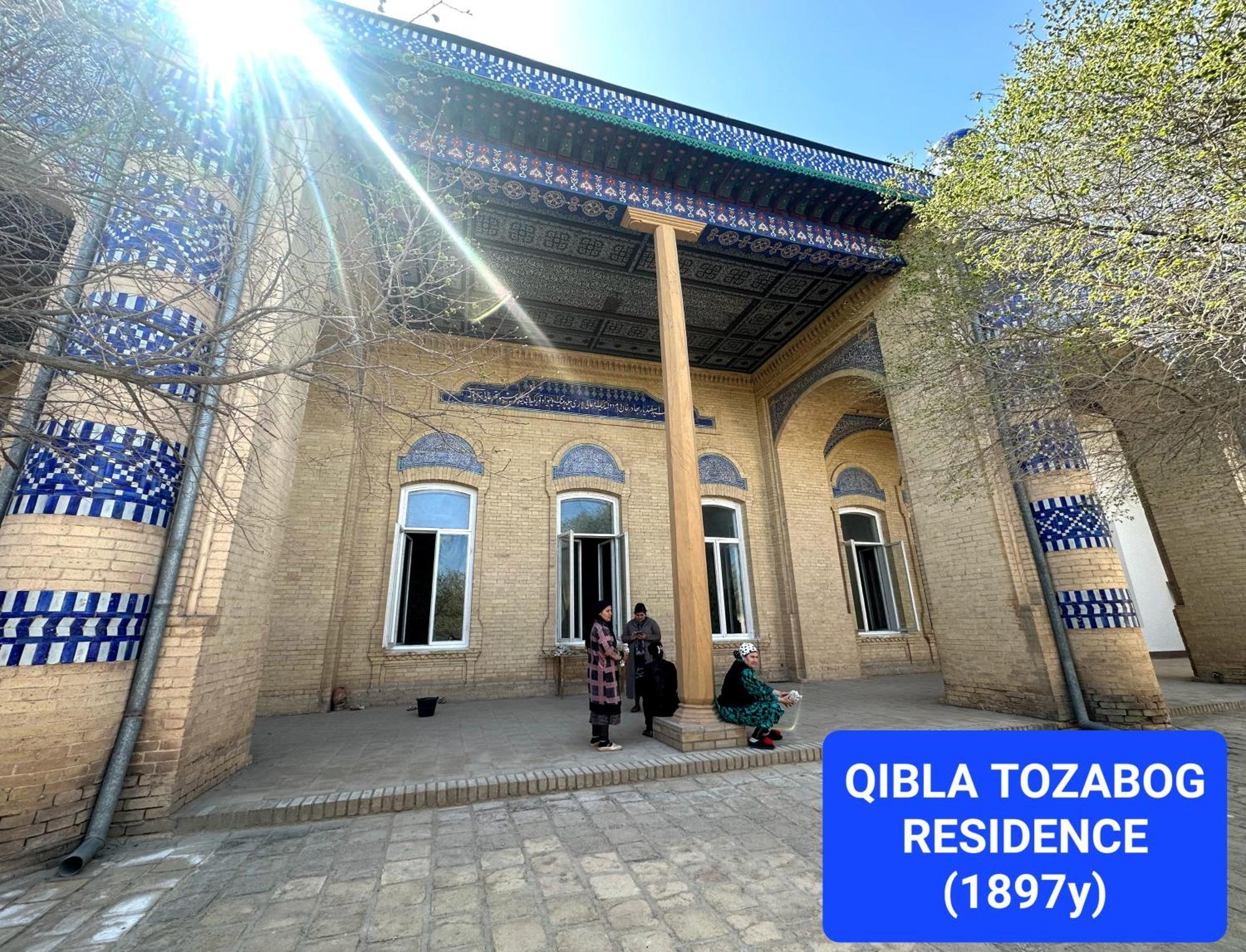 希瓦 Qibla Tozabog酒店 外观 照片