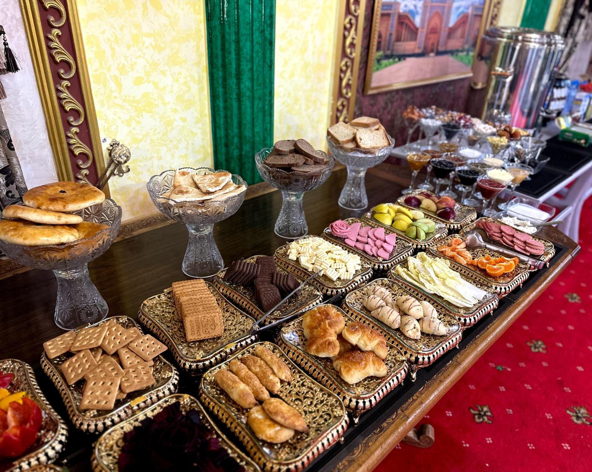 希瓦 Qibla Tozabog酒店 外观 照片